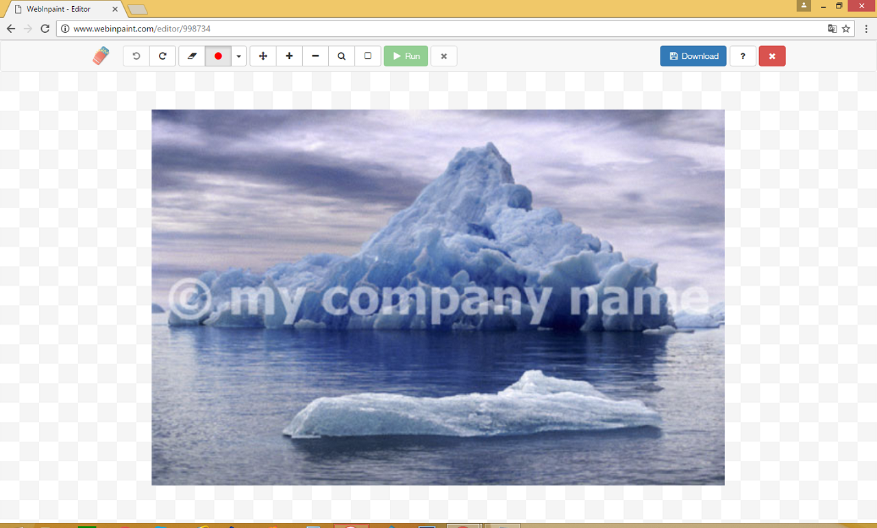 Image with watermark