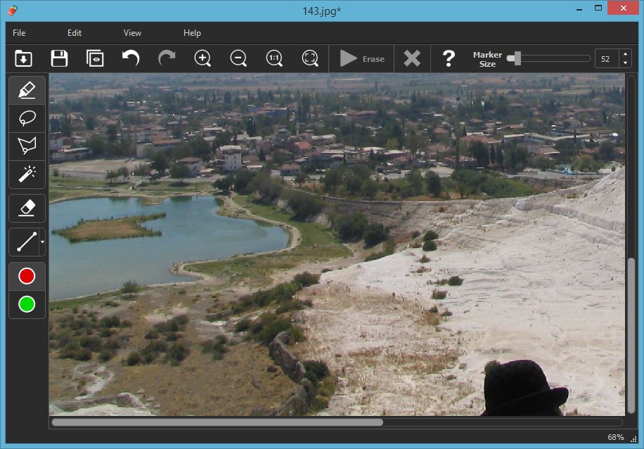 Remove people from photo as if by magic!